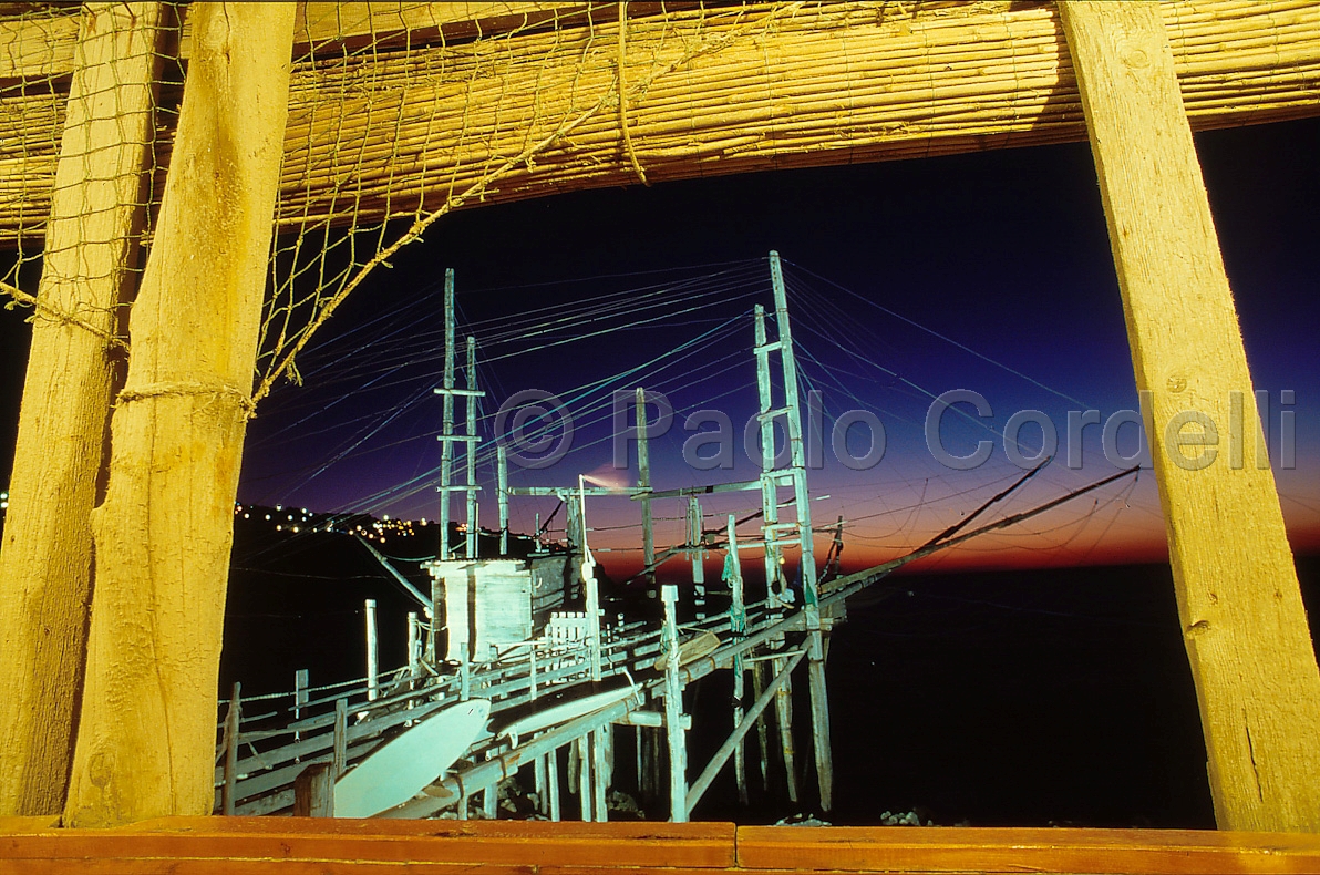 Trabucco, Gargano National Park, Puglia, Italy
 (cod:Puglia 04)